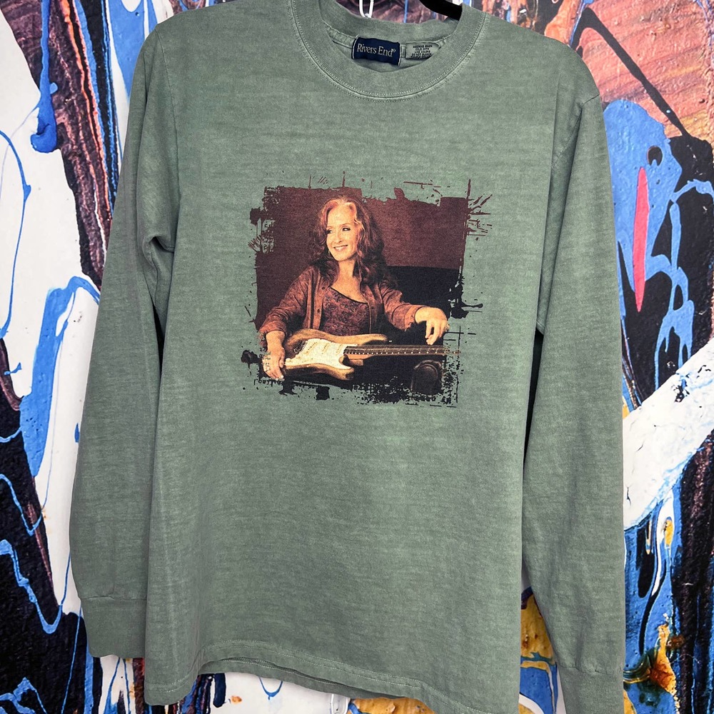 Vintage Bonnie Raitt 2005-06 Souls Alike Long Sleeve band tee